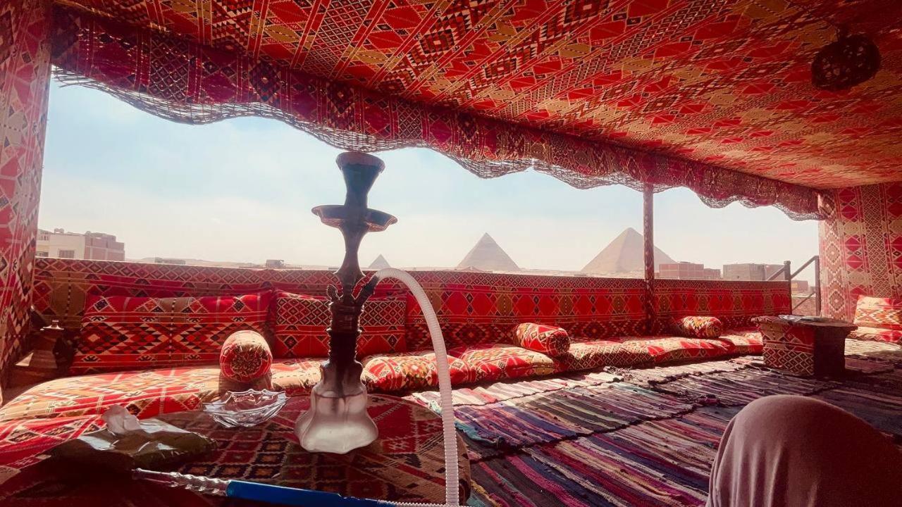 Majestic View Pyramids Inn Kafret el-Gabal Exterior foto