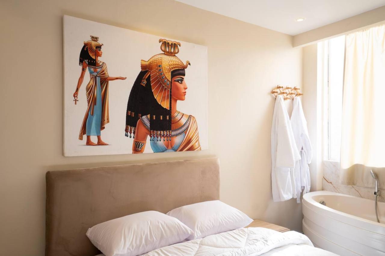 Majestic View Pyramids Inn Kafret el-Gabal Exterior foto